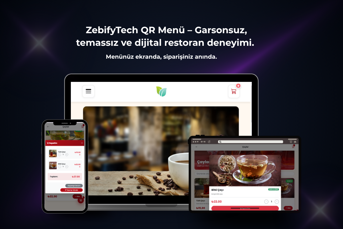 QR Menü – Dijital Restoran Yönetim Sistemi